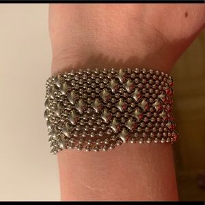 Silver Chain Detailed Bracelet